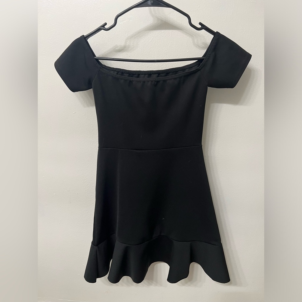 Nastygal Off Shoulder Mini Dress